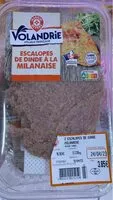 Cantidad de azúcar en Escalopes de dinde à la milanaise
