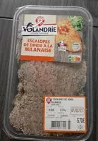 Cantidad de azúcar en Escalopes de dinde à la milanaise