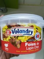 Sokerin määrä sisällä Foie de lapin cru