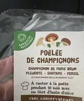 चीनी की मात्रा Poêlée de champignons
