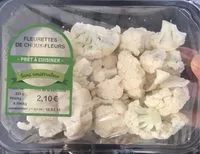 Sokerin määrä sisällä Fleurette de choux fleurs