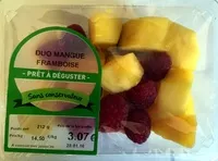 Quantité de sucre dans Duo Mangue Framboise