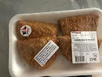 Jumlah gula yang masuk Cordons bleu de volaille