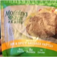 入っている砂糖の量 Hot & Spicy Sausage Patties
