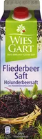 Zuckermenge drin Vlierbessen-sap