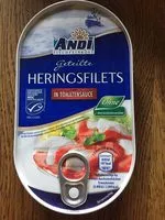 Zucker und Nährstoffe drin Andi fischfeinkost