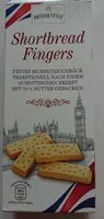 Quantité de sucre dans Shortbread Fingers