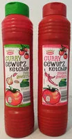 Jumlah gula yang masuk Curry gewürz ketchup