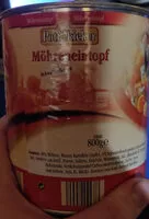 Suhkru kogus sees Möhrentopf