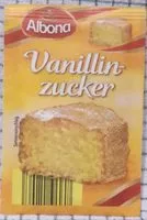 入っている砂糖の量 Vanillinzucker