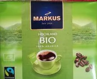 Jumlah gula yang masuk Hochland Bio 100% Arabica