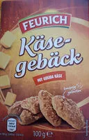 İçindeki şeker miktarı Käsegebäck