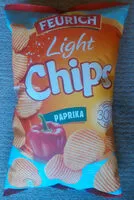İçindeki şeker miktarı Light Chips Paprika