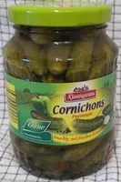 Amount of sugar in Cornichons premium
