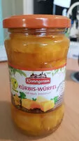 Amount of sugar in Kürbis-Würfel