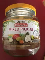 Amount of sugar in Mixed Pickles