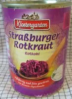 Amount of sugar in Strassburger Mildkraut