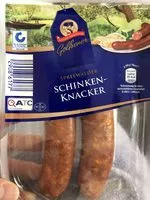 Zucker und Nährstoffe drin Golssener fleisch und wurstwaren gmbh co kg