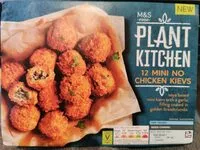 Suhkru kogus sees 12 mini no chicken kievs