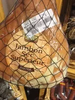 入っている砂糖の量 Jambon sec