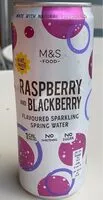 入っている砂糖の量 Raspberry and Blackberry flavoured sparkling spring water