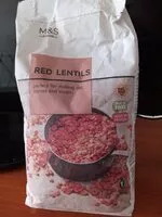 Zuckermenge drin Red lentils