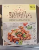 Suhkru kogus sees Tomato, Mozzarella & Pesto Pasta Bake