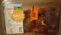Количество сахара в Foies de poulet