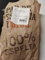 Zuckermenge drin Pan de espelta y miel