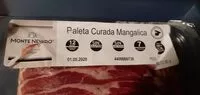 入っている砂糖の量 Paleta curada Mangalica