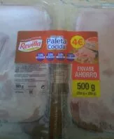 चीनी की मात्रा Fiambre de paleta cocida