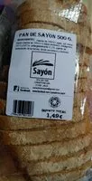 Azúcar y nutrientes en Sayon