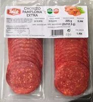 Amount of sugar in Chorizo Pamplona Extra