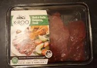 Suhkru kogus sees Herb and Garlic Kangaroo Steak