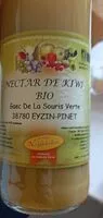 İçindeki şeker miktarı Nectar de kiwi bio