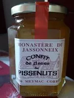 Jumlah gula yang masuk Confit de fleurs de pissenlits