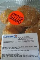 Cantidad de azúcar en Chouquettes