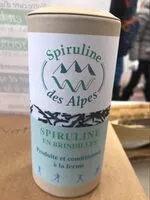 Sucre et nutriments contenus dans Spiruline des alpes