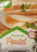 Sokerin määrä sisällä Poulet