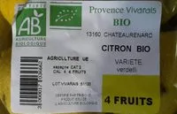 Sucre et nutriments contenus dans Provence vivarais