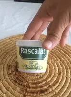 Sucre et nutriments contenus dans Rascalat