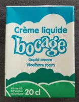 İçindeki şeker miktarı Crème Liquide Bocage 20 cl