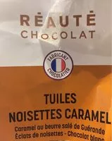 Sokerin määrä sisällä Tuiles noisettes caramel