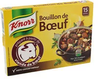 含糖量 Knorr Bouillon Cube Bœuf 15 Cubes