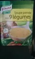 Soupe deshydratee passee