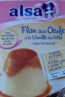 Suhkru kogus sees Flan aux œufs à la vanille des îles