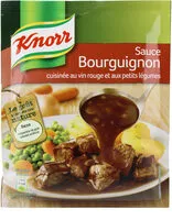 Количество сахара в Knorr Sauce Déshydratée Bourguignon au Vin Rouge et Petits Légumes 33g