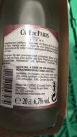 Quantité de sucre dans Blancs de Fruits Litchi