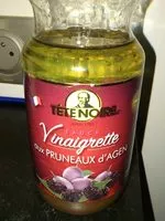 Amount of sugar in Vinaigrette aux Pruneaux d'Agen