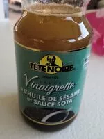 Amount of sugar in Vinaigrette à l'huile de sésame et sauce soja